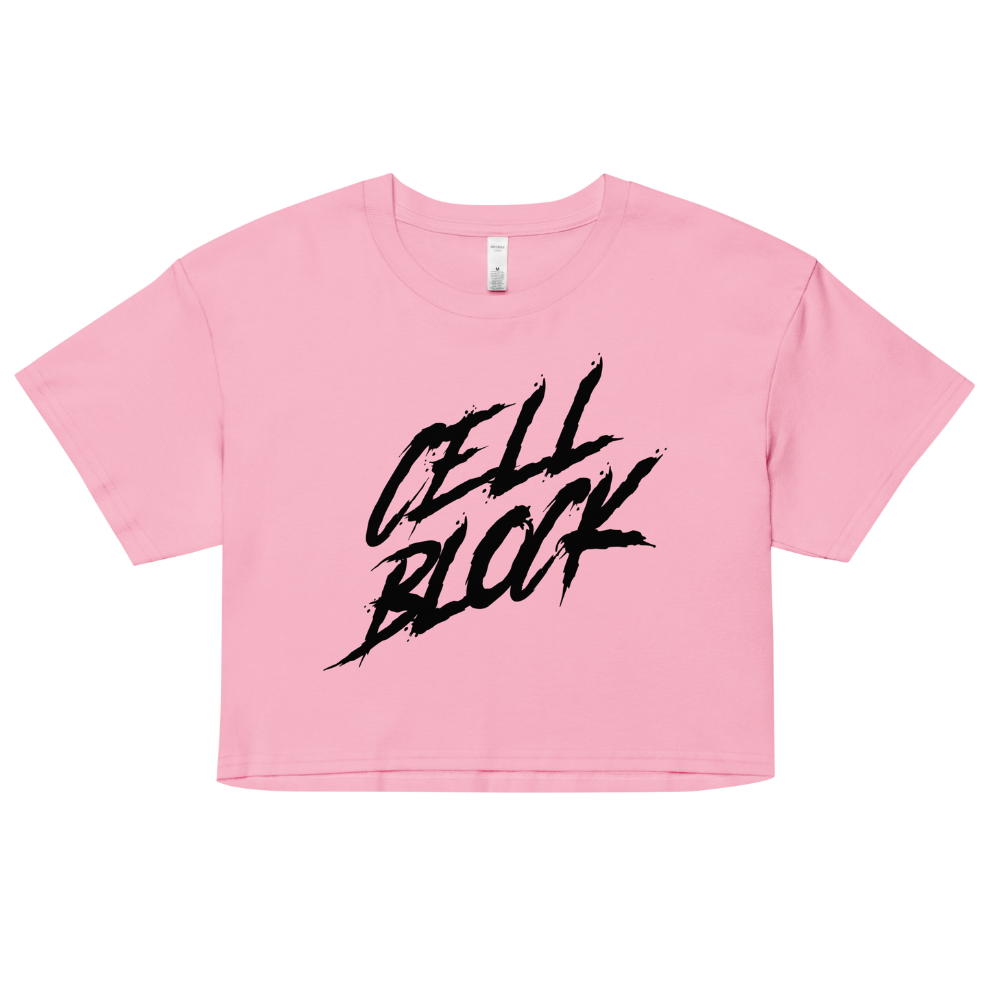 CELL BLOCK BUBBLEGUM CROP TOP